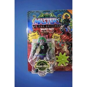 Mattel MASTERS OF THE UNIVERSE SNAKE FACE Most Gruesome of the Snake Men Deluxe